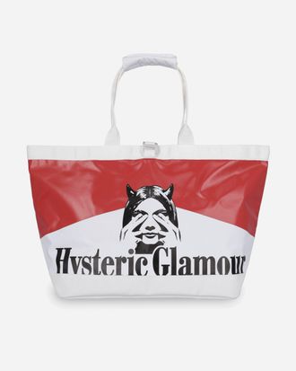 Hysteric Glamour Tarp Tote Bag White