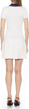 Alexia Admor Rory A-Line Polo Dress in Ivory at Nordstrom Rack, Size X-Large