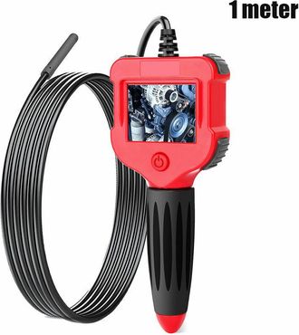OEM Endoscopio Industrial, Endoscopio Con Pantalla De 2,4 Pulgadas Para Inspecci&oacute;n Hd, Endoscopio Port&aacute;til Resistente Al Agua, Amplio &Aacute;ngulo De Visi&oacute;n, 1 