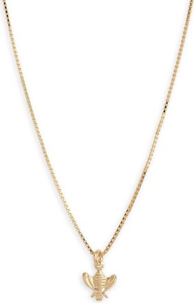 Set & Stones Bee Pendant Necklace in Gold at Nordstrom