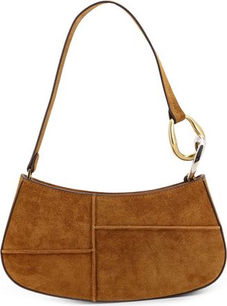 Staud Ollie Suede Shoulder Bag-Donna
