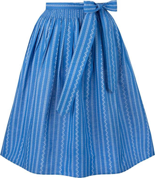 Stockerpoint Damen Dirndlschürze „Mina“ – Klassisch, Elegant, 70 Cm Lang, Gestiftelter Bund