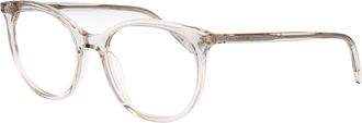 Saint Laurent SL891 Clear Acetate Eyeglasses - Beige