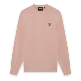 Lyle & Scott Hoodies & sweatvesten, Heren, Roze, L, Katoen, Mid Layers Crew Neck Sweatshirt
