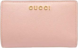 Gucci Pre-owned Wallets, female, Pink, Size: ONE SIZE Pre-owned Vintage Wallet