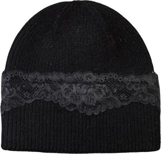 MARCUS ADLER Lace Applique Beanie