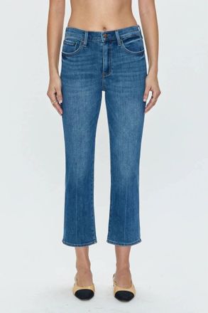 Pistola Denim Monroe Cigarette Crop High-Rise Jeans In Amaya Wash