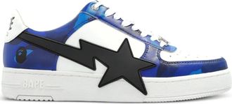 A Bathing Ape Sneakers met sterpatch - Wit