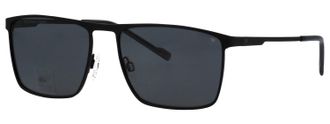 Titanflex Sonnenbrille TITANFLEX Modell 824135, Herren, schwarz, matt, Sonnenbrillen Sonnenbrille, Form Karree/Soft, Logoschriftzug auf B&uuml;gel, Titanflexfassung
