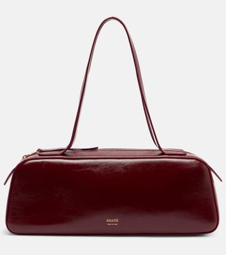 Khaite Simona patent leather shoulder bag