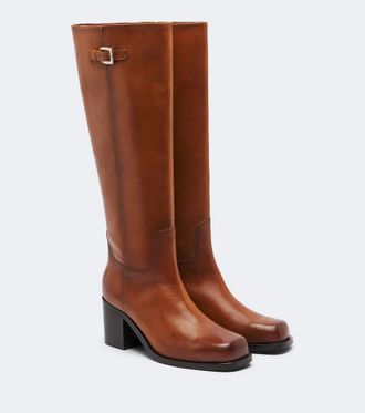 Staud Botas altas Brooklyn de piel