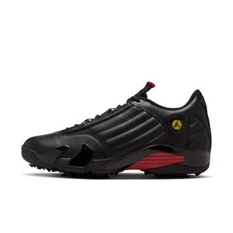 Nike Jordan Mens Air Jordan 14 G Golf Shoes in Black | HJ7710-001