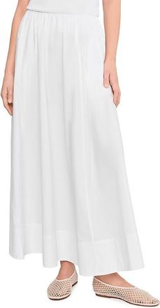 Faherty Coastal Poplin Nera Skirt Womens Skirt White : 2XL, Cotton