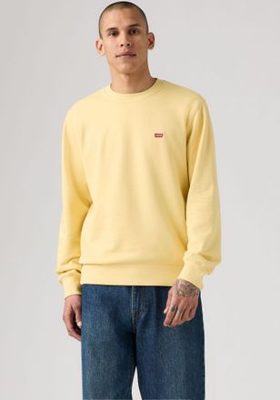 Levi's Sweatshirt LEVIS SWEATSHIRT NEW ORIGINAL CREW, Herren, Gr. S, straw, angeraute Sweatware, Obermaterial: 100% Baumwolle, normal normal, Rundhals, Rippb