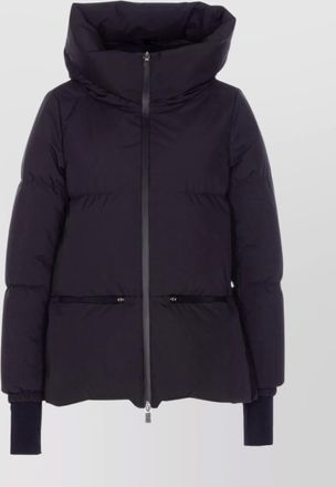Herno hooded short down puffer jacket