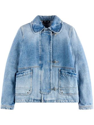 ジャケット Fay 3-hook Denim Jacket Fay Women 3-hook Denim Jacket In Blue | ModeSens