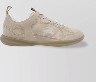 Burberry leather low-top sneakers