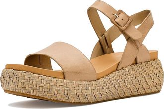 Kork-ease Hallie Womens Sandals Off-white (bone) : 11 M, Leather