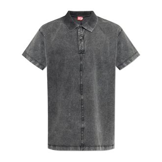 Diesel Heren, Tops, Grijs, Maat: XL Katoen