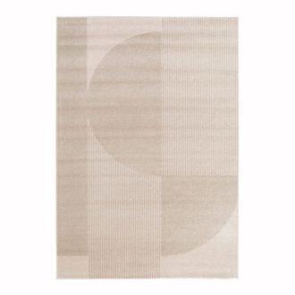 AFK Living Alfombra s&uacute;per suave muy gr&aacute;fica 120 x 170 cm