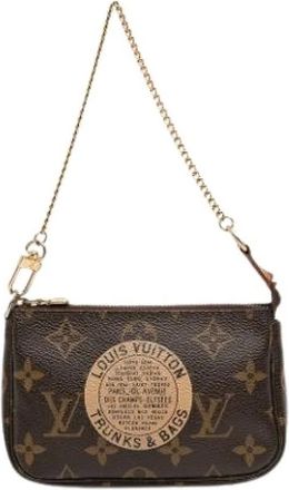 Louis Vuitton Pre-owned Mini Bags, female, Brown, Size: ONE SIZE Pre-owned The Mini Pochette Accessoires