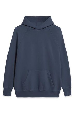 Fortela Vintagehood Brushed Jersey Hoodie in Indaco at Nordstrom, Size X-Large Eu