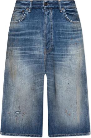Acne Studios Denim Shorts - Heren - Denim shorts - Blauw - S - Denim - Korte Broeken