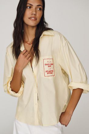 Maeve Novelty Shrunken Bennet Buttondown Shirt by Maeve