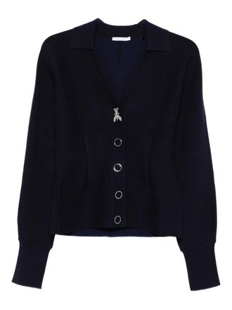 Patrizia Pepe long-sleeve button cardigan - Blue