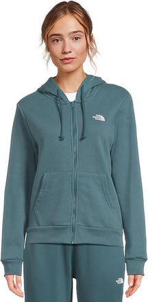 The North Face Evolution Embroidered Full Zip Hoodie Womens Sweatshirt Space : MD, Cotton/Polyester