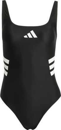 adidas 3 Stripes Uback Suit Badeanzug für Damen | schwarz