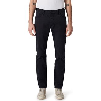 NEUW Lou Slim Fit Stretch Twill Pants in Black at Nordstrom Rack, Size 38