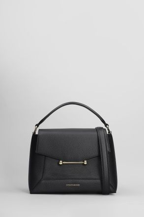 Strathberry Mosaic Shoulder Bag In Black Leather