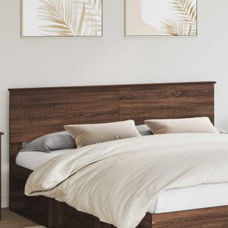 vidaXL vidaXL Testiera Rovere Marrone 180 cm Legno multistrato