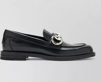 Gucci leather loafers