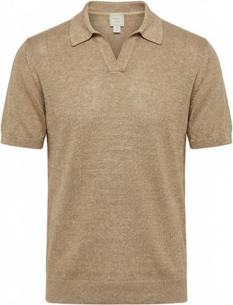 120% Lino Polo-Neck Sweater