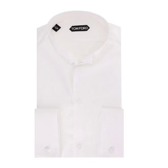 Tom Ford Formal Shirts, male, White, Size: XL Tom Ford Shirts White