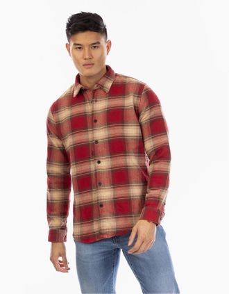 Peter Werth Mens Bagley Collared Long Sleeve Shirt - Size: Regular/42