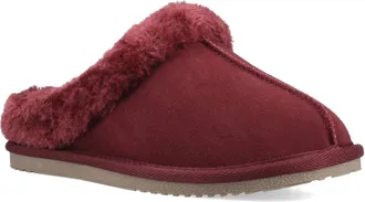 Hush Puppies Amara Su&egrave;de Dames Bordeaux Slippers