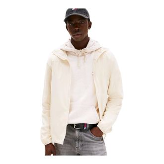 Tommy Jeans Heren, Sweatshirts & Hoodies, Beige, Maat: 3XL Polyamide
