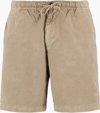 Barbour Mens Barbour Washed Oxford Relaxed Short - Tan - Size: 37/36/32
