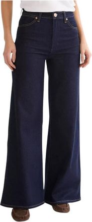 Wrangler Canyon Jeans - Dames - Loose Fit Jeans - Blauw - W25 L32 - Katoen - Jeans
