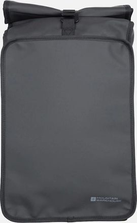 Mountain Warehouse Commuter Roll Top 22L Backpack - Black - Size: ONE size