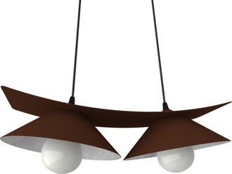 Lumicom Miller X2 L&aacute;mpara De Techo &Oslash;25 Corten Hoja