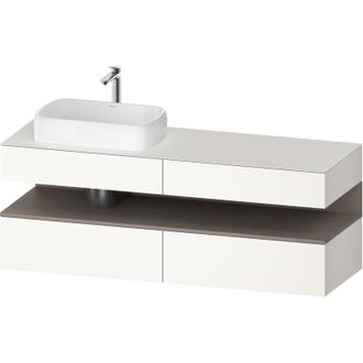 Duravit Duravit Qatego Consola Mueble Bajo Lavabo, 2 Extensiones, 2