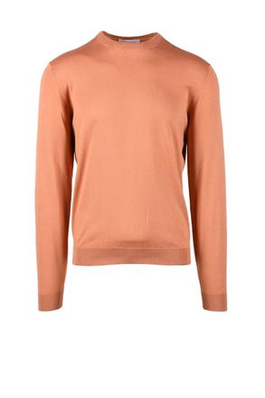 FILIPPO DE LAURENTIIS Cotton Sweater - Brown