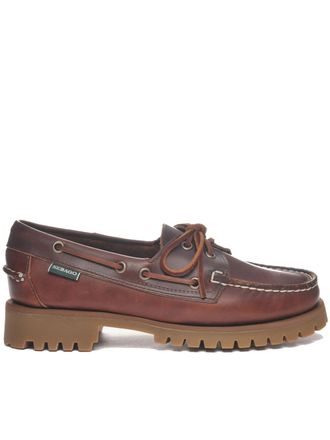 Sebago Ranger Waxy Moccasin-Inspired Flats