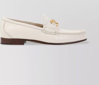 Valentino Garavani leather vlogo loafers
