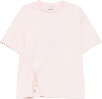 Musium Div. T-shirt con logo - Rosa