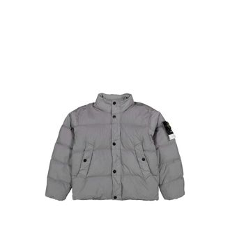 Stone Island Garment Dyed Crinkle Reps NY Down Jacket With Wind Resistance